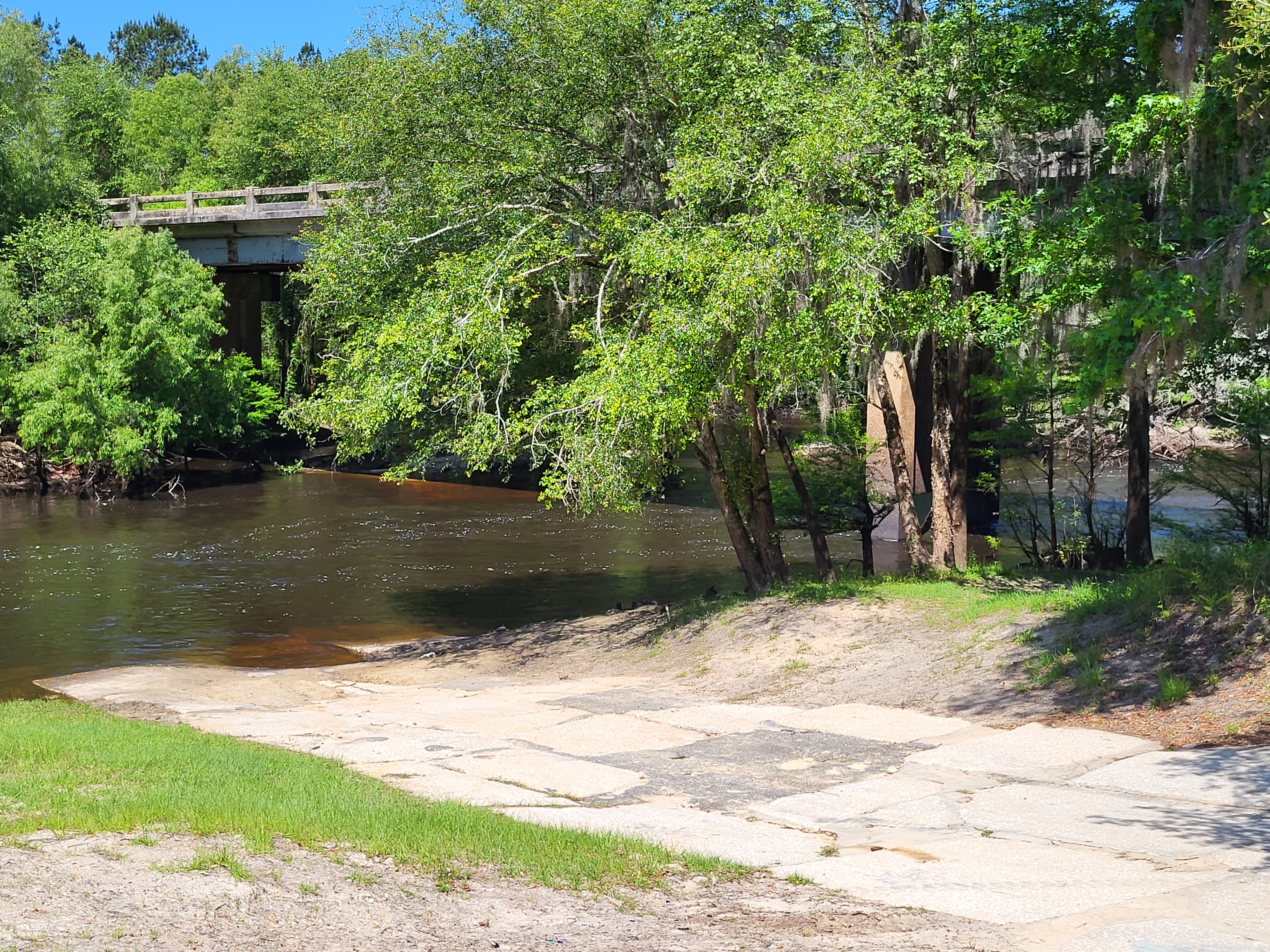 Nankin Boat Ramp, Withlacoochee River @ Clyattville-Nankin Road 2023-05-04