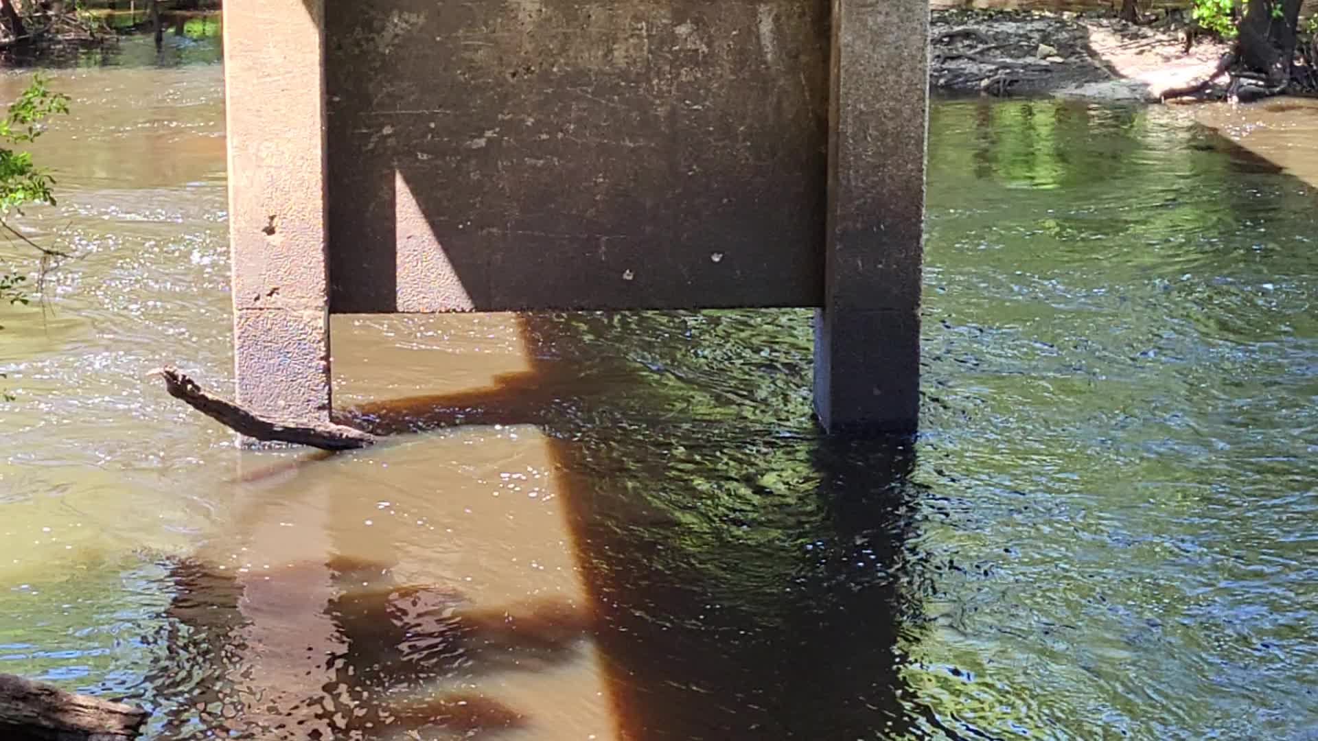 Movie: Level and Flow, Nankin Boat Ramp, Withlacoochee River @ Clyattville-Nankin Road 2023-05-04