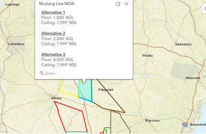 [Mustang Low MOA: East of Ashburn in the Alapaha and Altamaha River Basins]