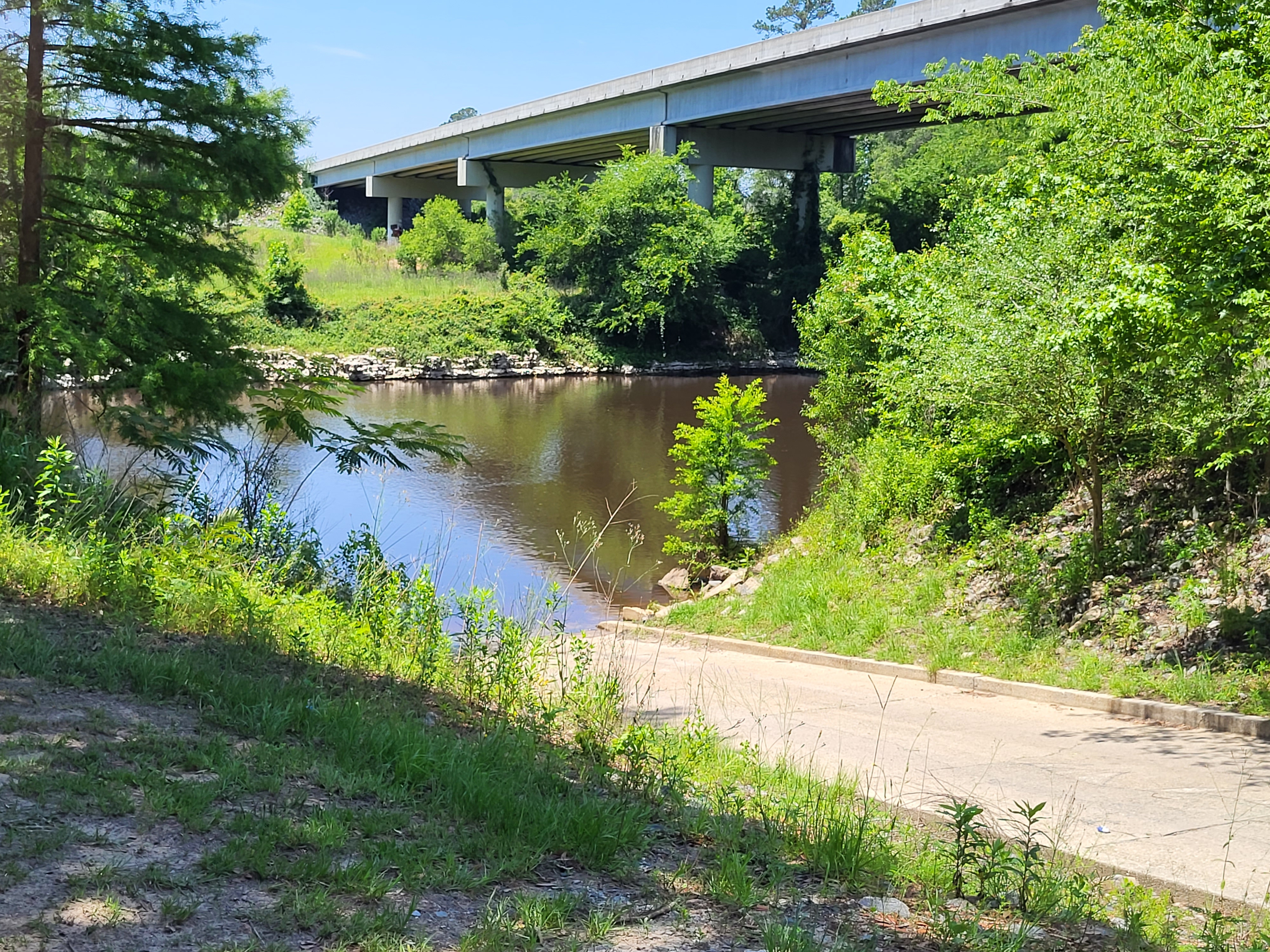 State Line Boat Ramp, Withlacoochee River @ Madison Highway 2023-05-25