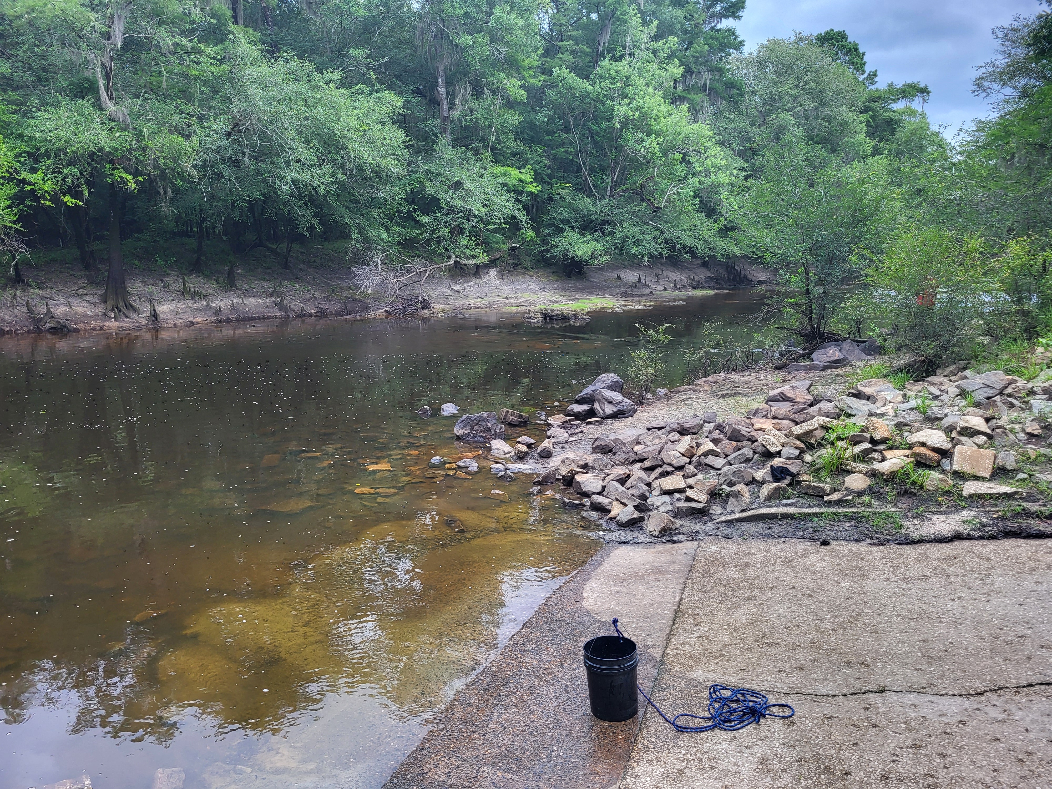 Troupville Boat Ramp Water Level, Little River @ GA 133 2023-06-15