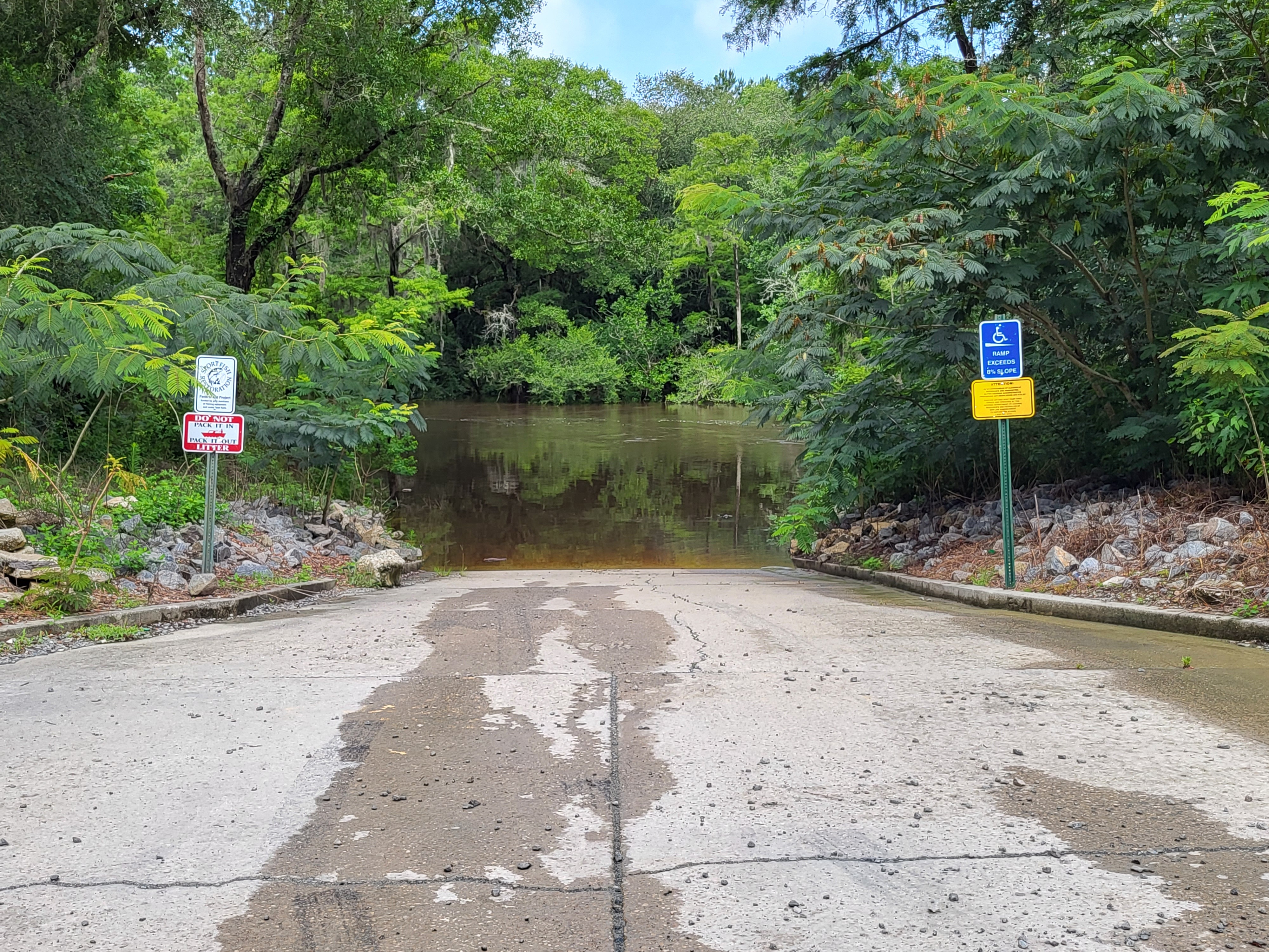 Troupville Boat Ramp, Little River @ GA 133 2023-06-22