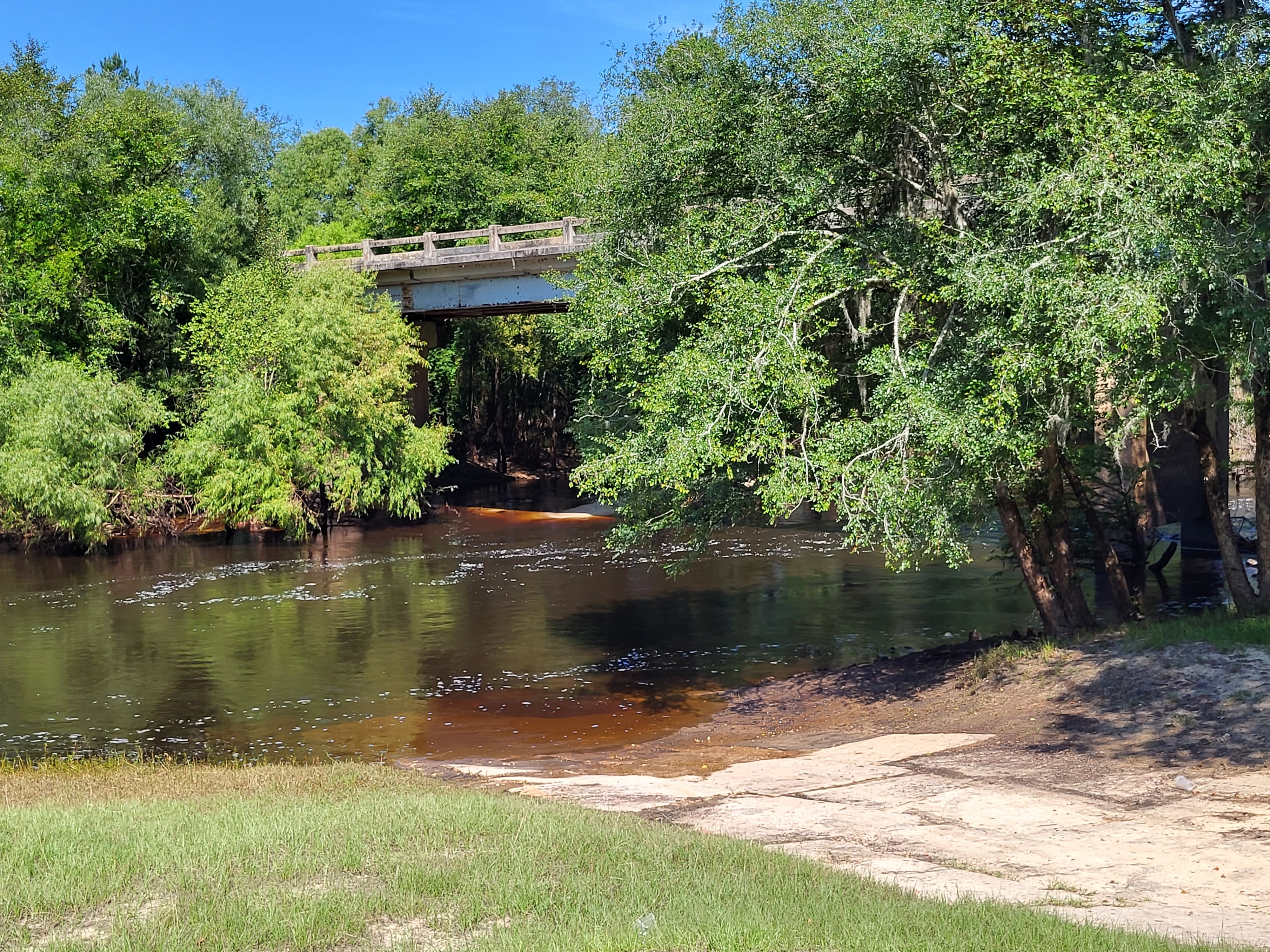 Nankin Boat Ramp, Withlacoochee River @ Clyattville-Nankin Road