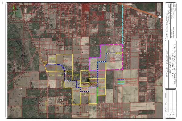 Ingress / Egress Map, 3RT Sand Mine