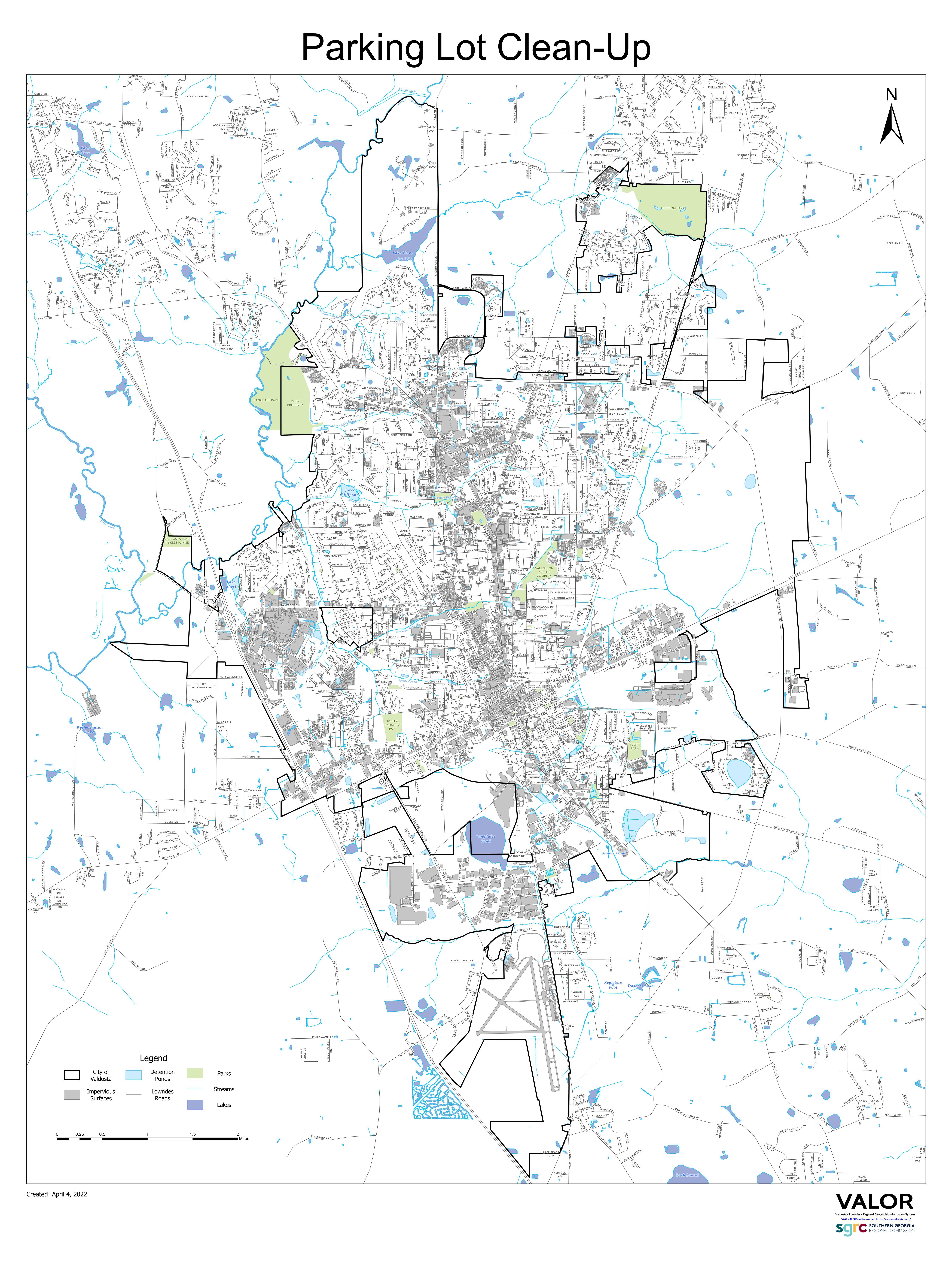 Impervious surface in Valdosta --SGRC