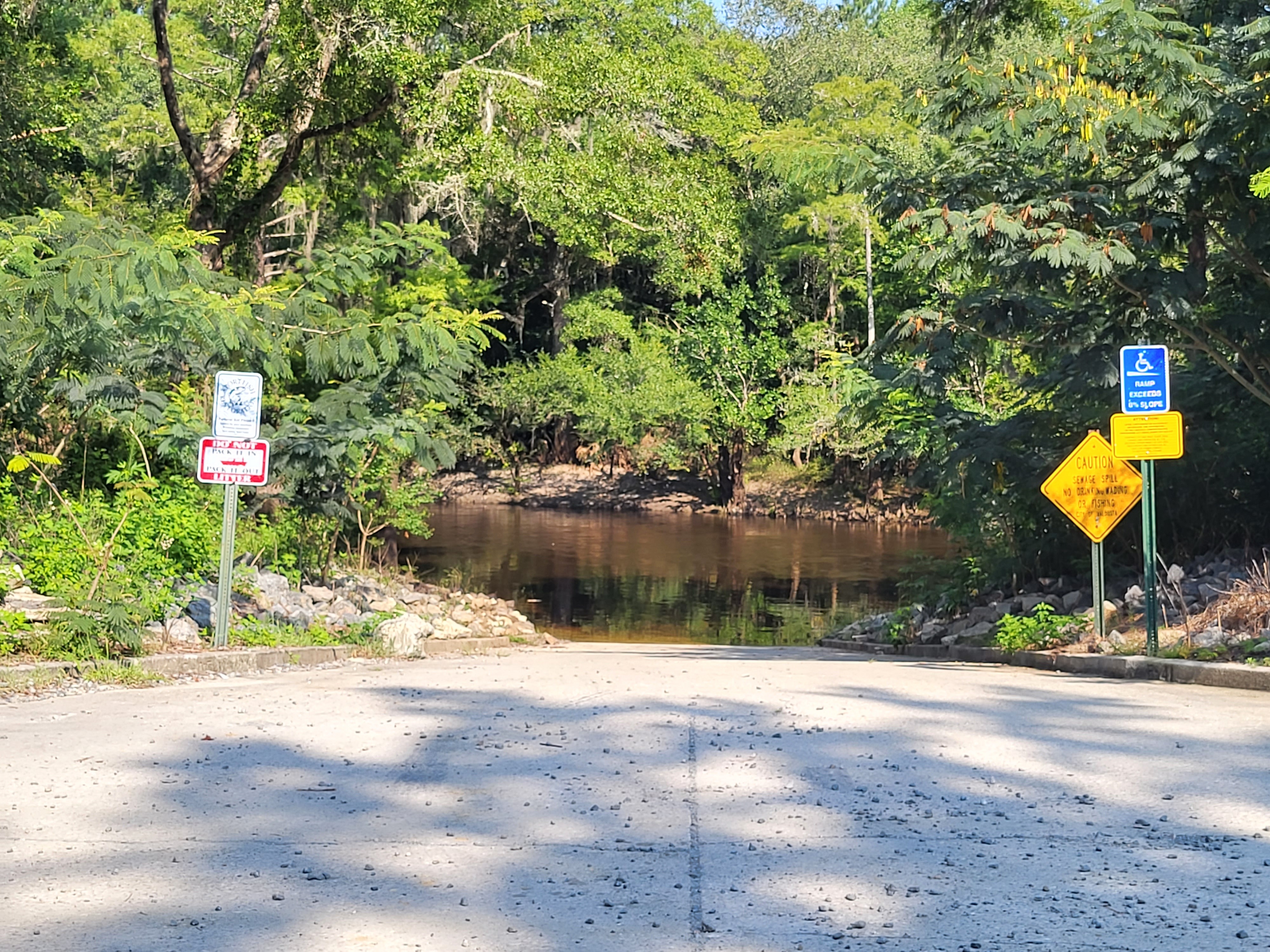 Troupville Boat Ramp, Little River @ GA 133 2023-07-20