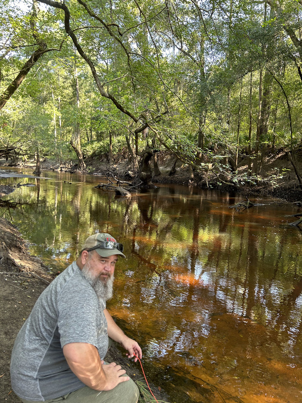 Franklinville downstream, Withlacoochee River @ Frankinville Road 2023-08-03