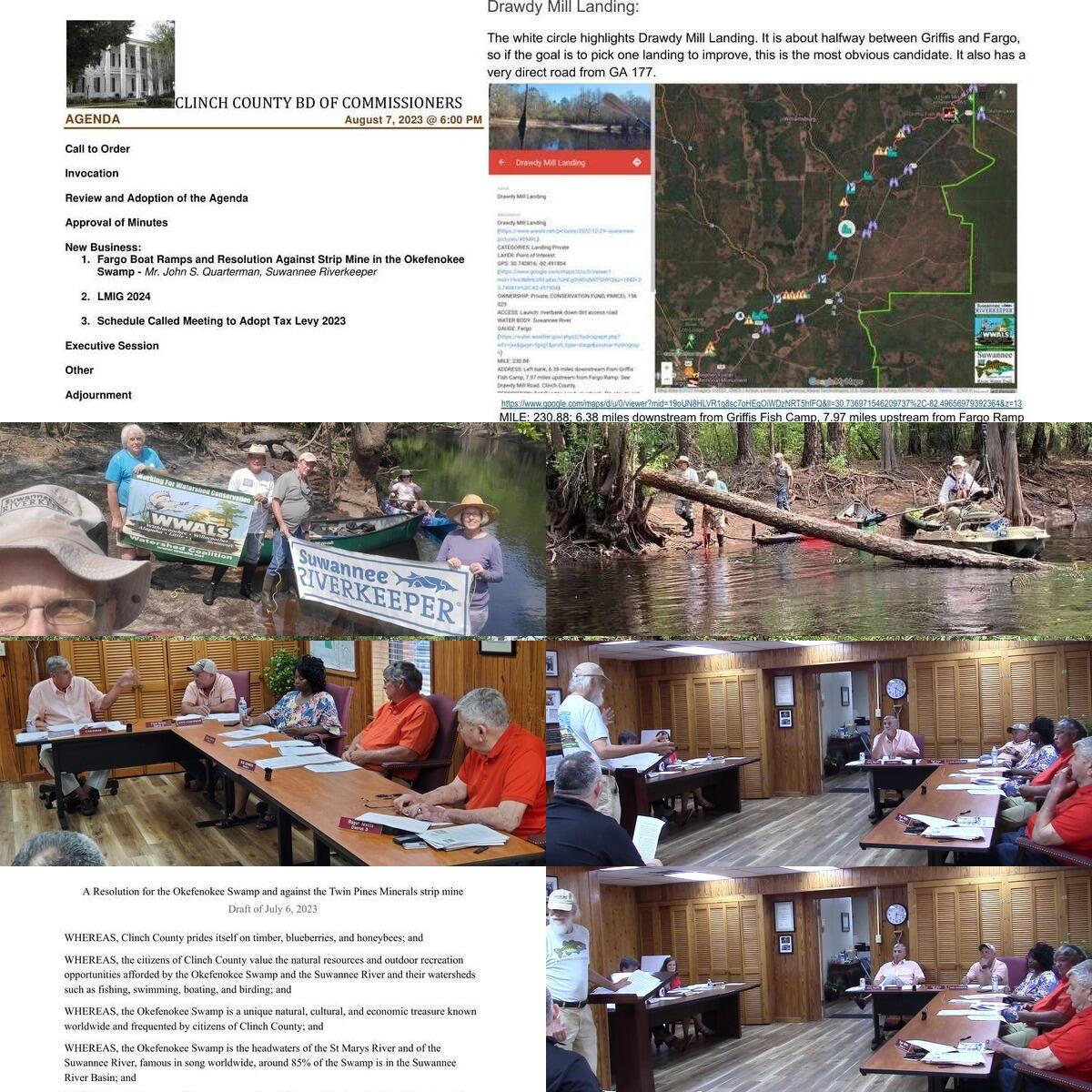 [Collage @ Clinch County Commission 2023-08-07]