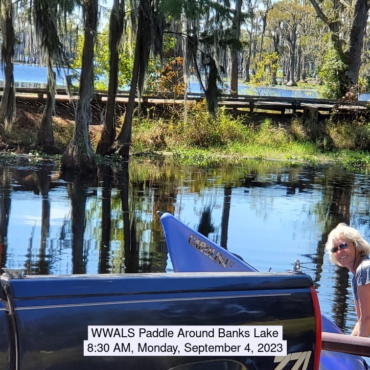 Morning Paddle around Banks Lake 8:30 AM 2023-09-04