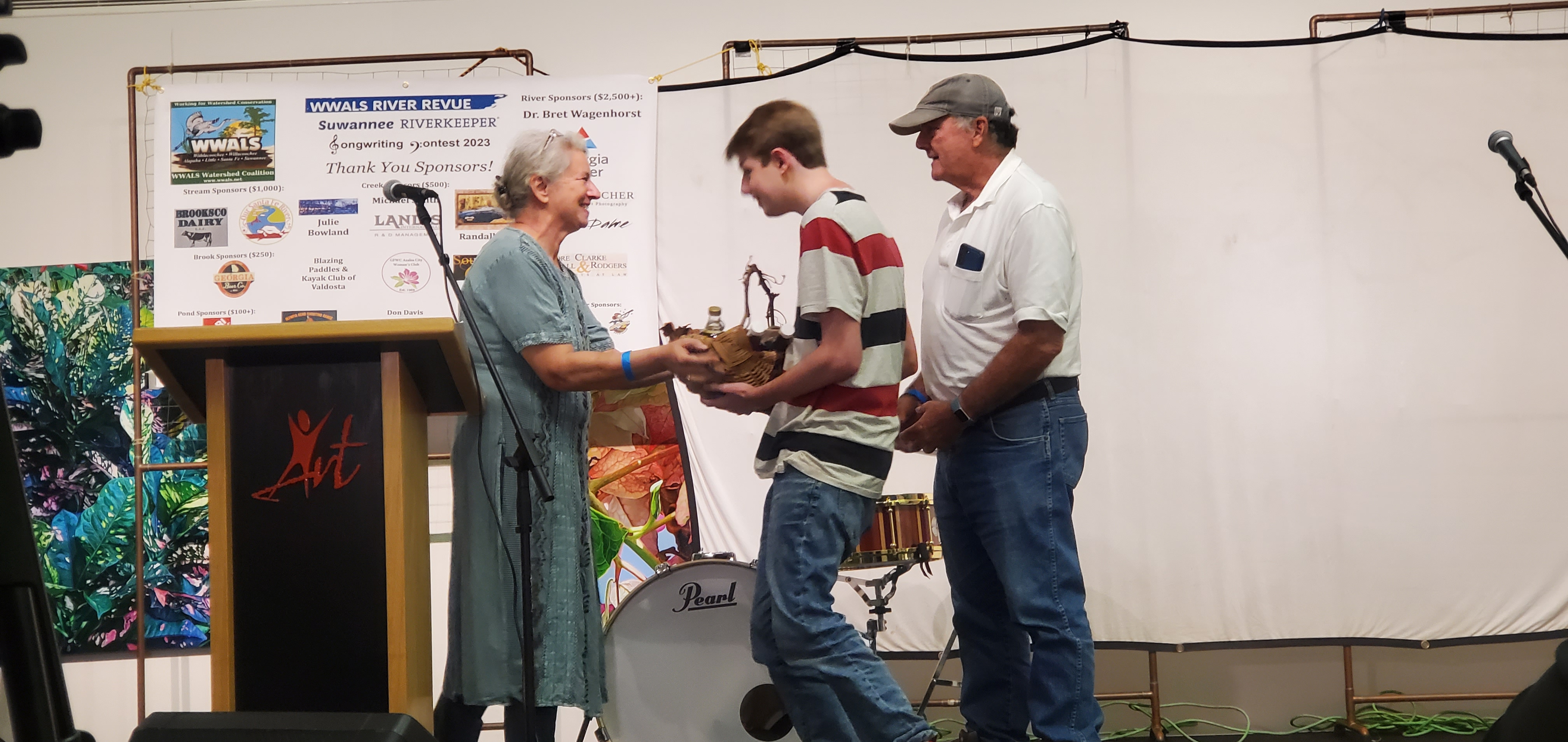 Special Award to Jacob and Michael Bachract for years of Water Quality Testing