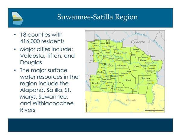 [Suwannee-Satilla Region]