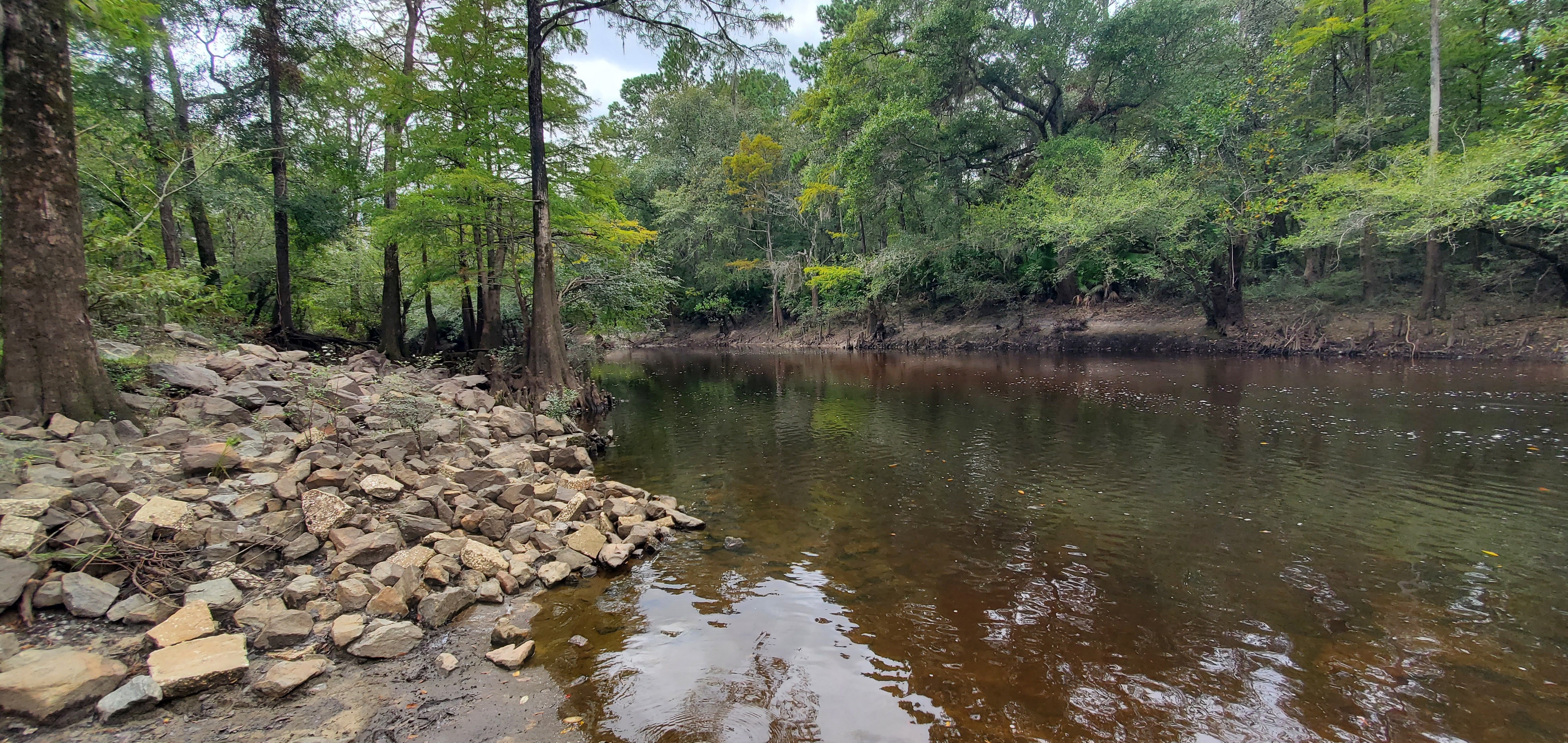 Downstream, Troupville Boat Ramp, Little River 2023-09-28, 14:46:18, 30.8513377, -83.3472013