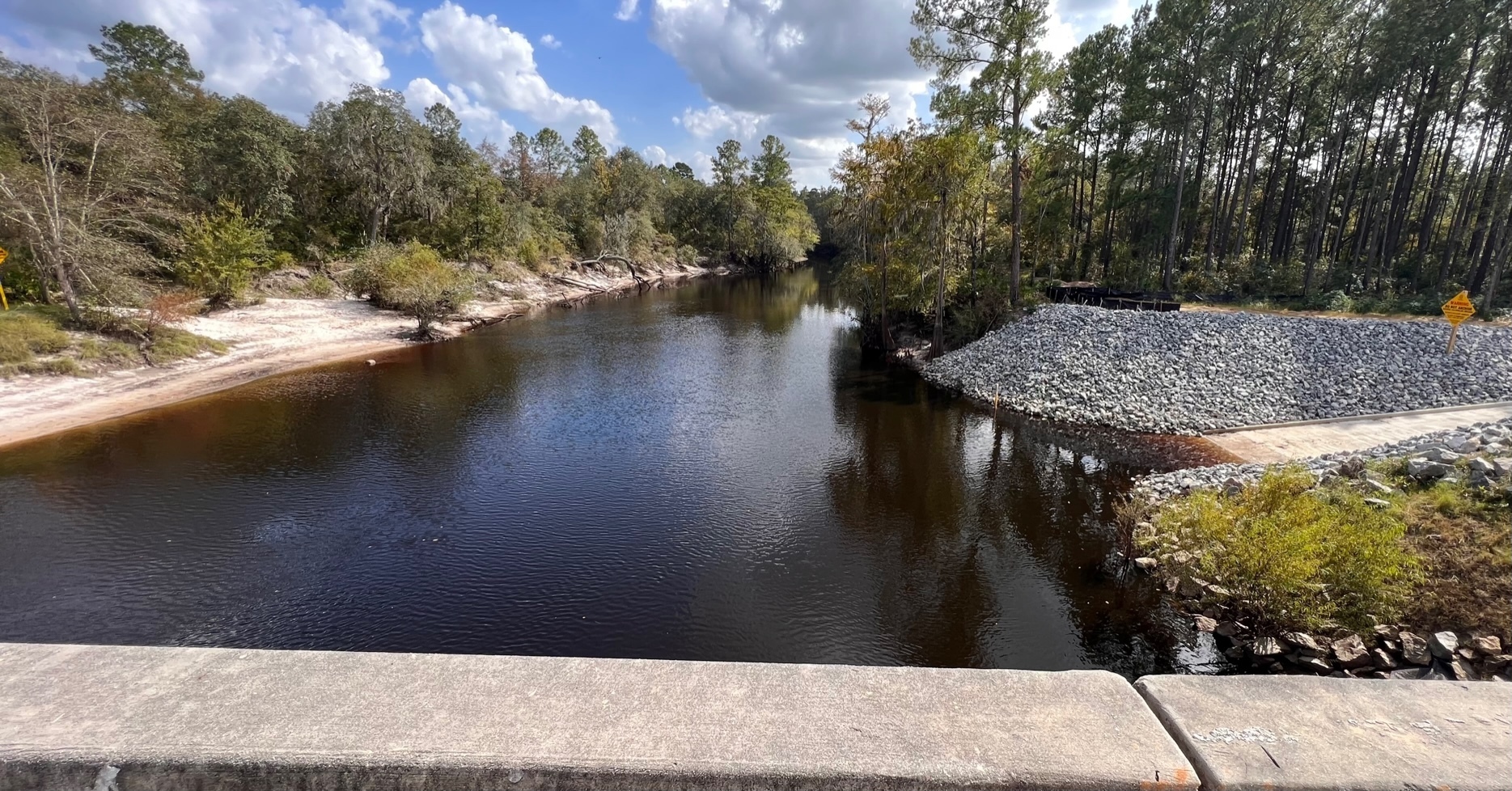 Downstream, Lakeland Boat Ramp @ GA 122, Alapaha River 2023-10-05