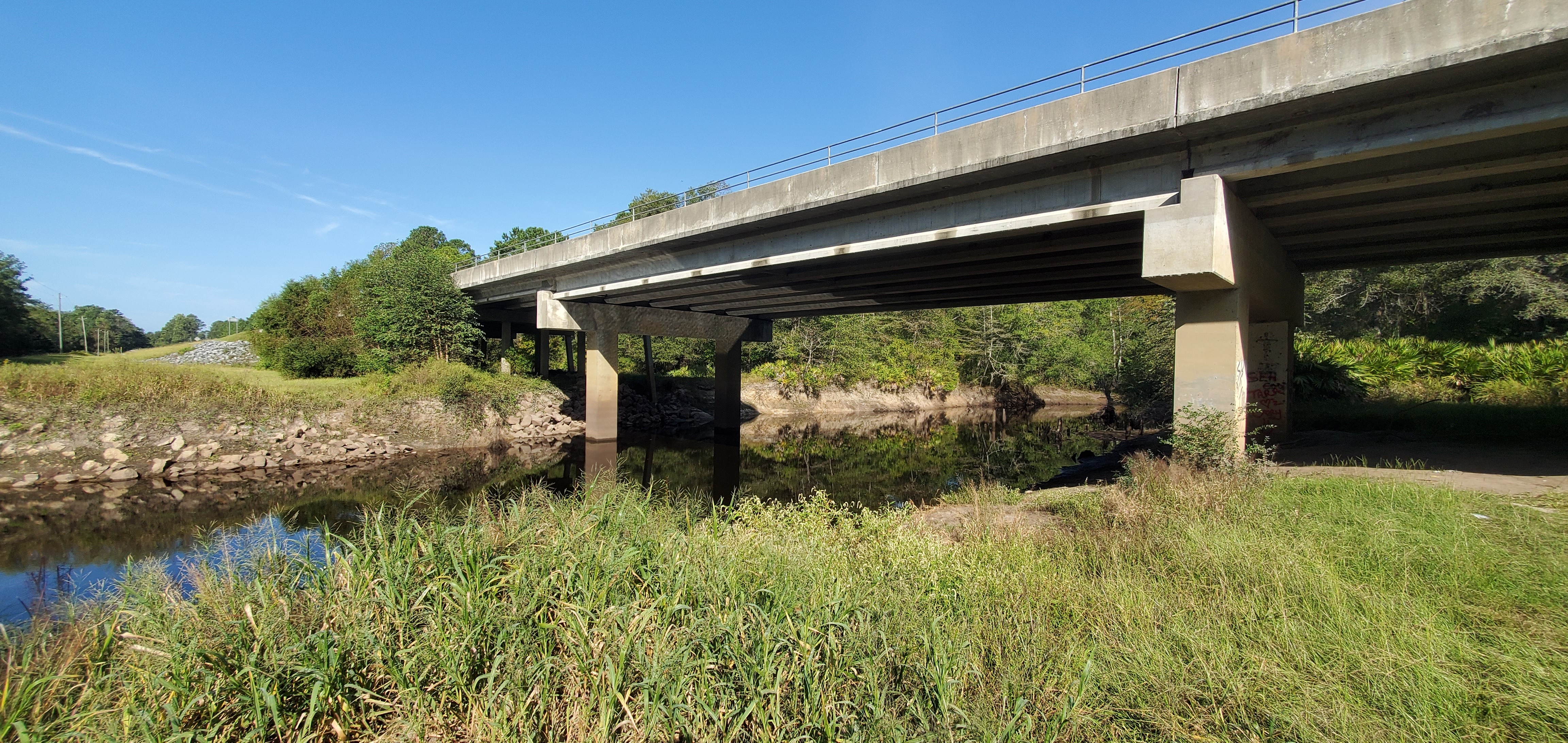 Hagan Bridge Landing, GA 122 @ Withlacoochee River 2023-10-05