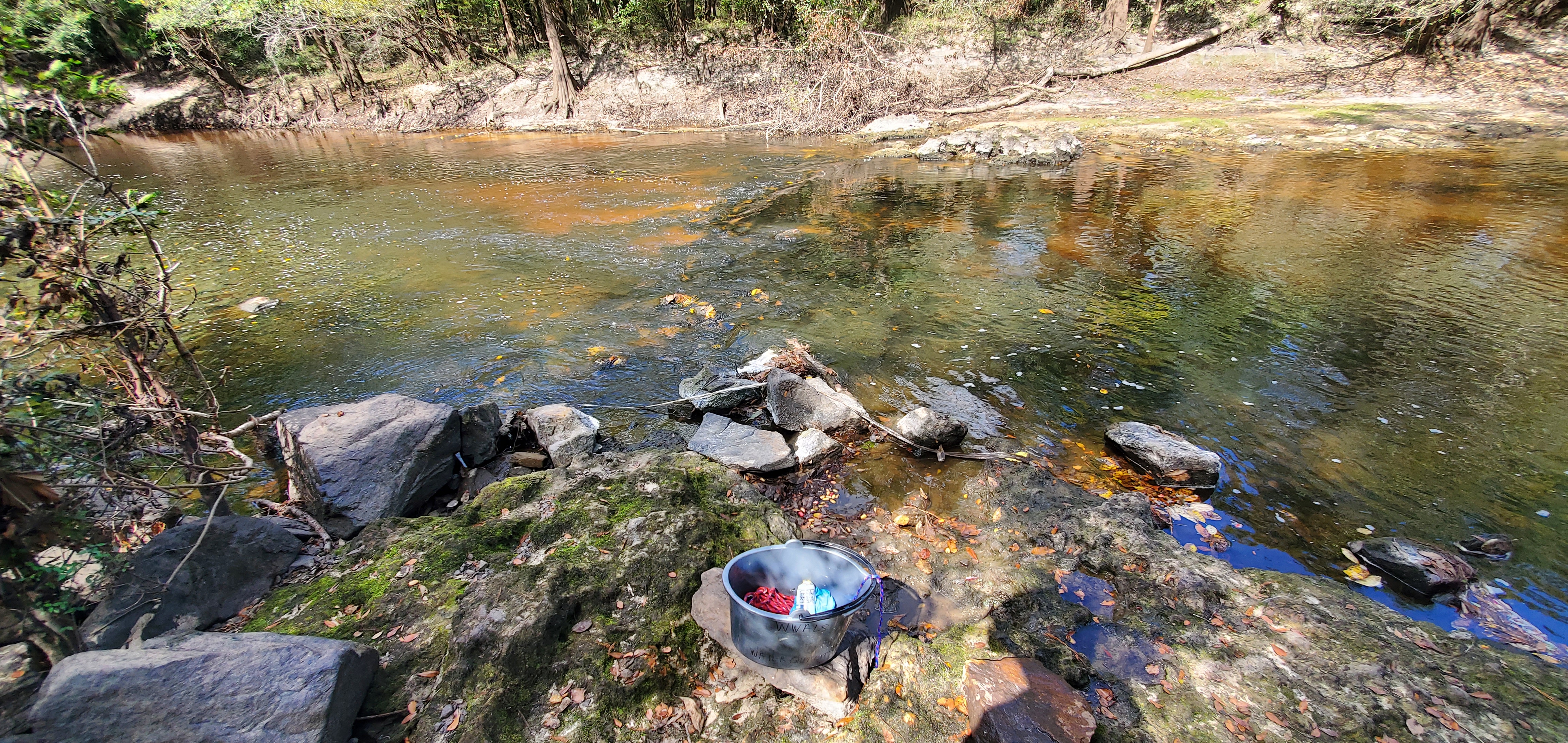 Sample, Troupville Boat Ramp, GA 133, Little River 2023-10-05