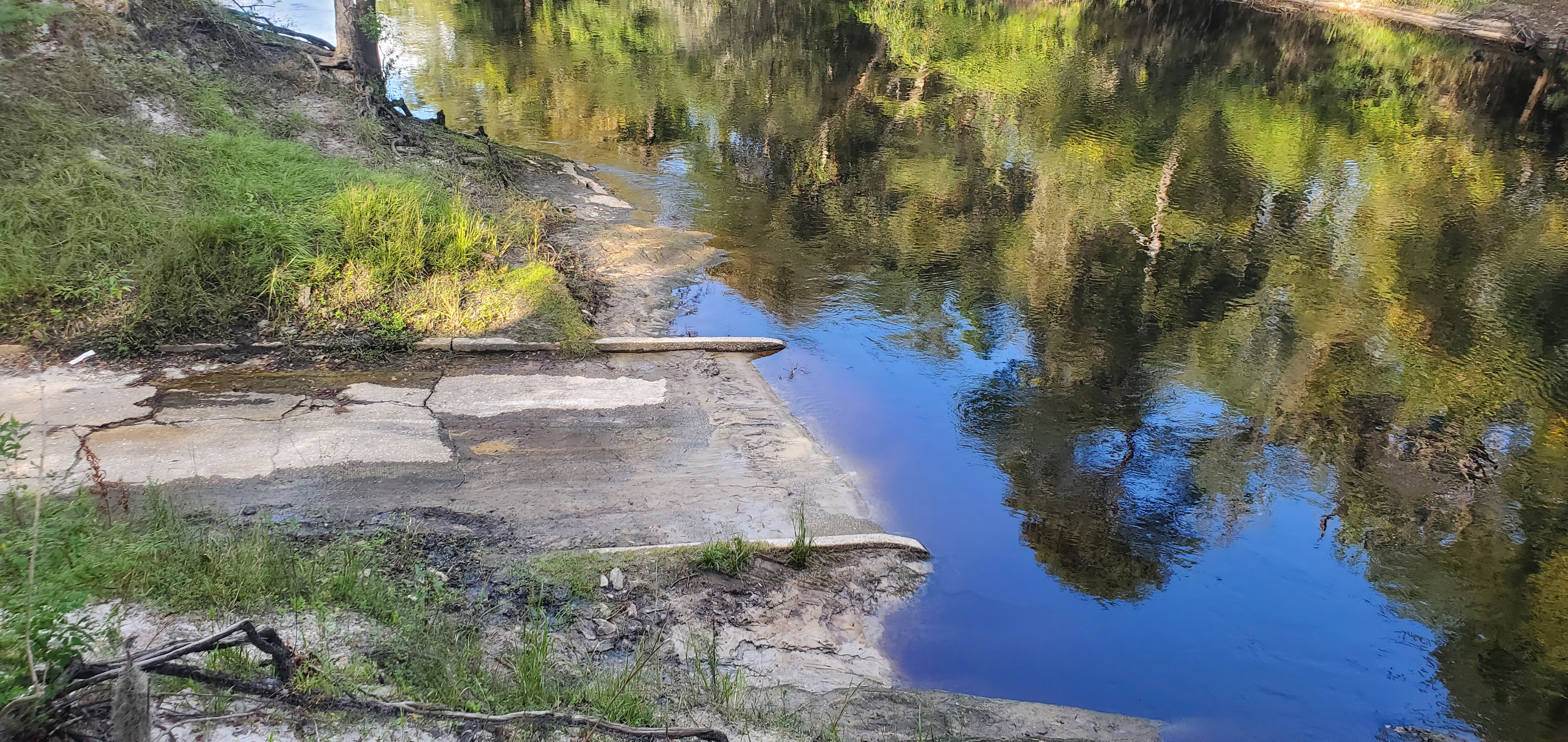 Ramp, Statenville Boat Ramp @ GA 94, Alapaha River 2023-10-05