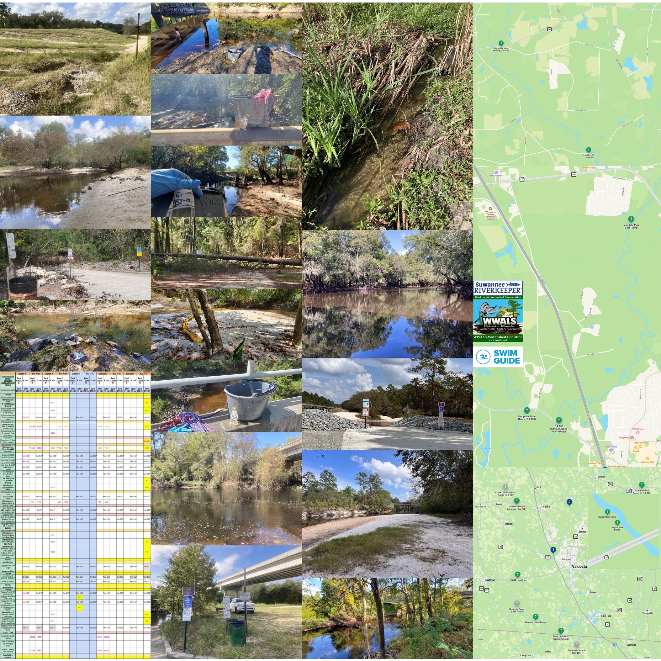 IG: Chart, Rivers, Swim Guide Map 2023-10-05