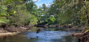 [Dam remains and Troup Bridge, Troupville Boat Ramp, GA 133, Little River 2023-10-05]