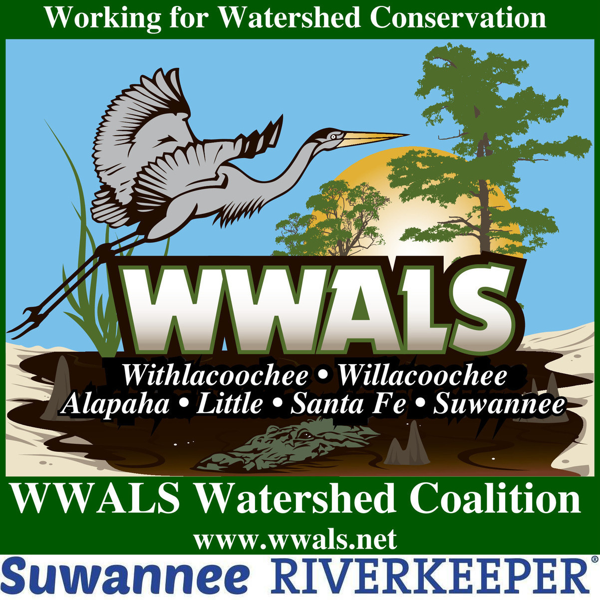 WWALS and Suwannee Riverkeeper Logos