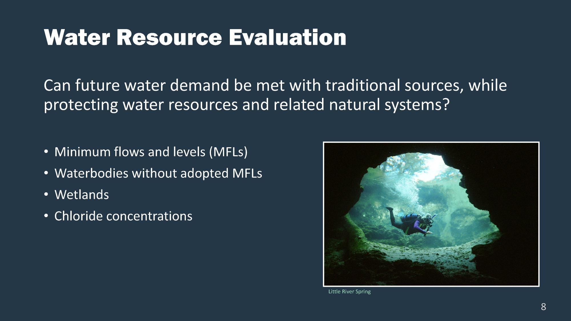 Water Resource Evaluation