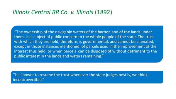 Illinois Central RR Co. v. Illinois (1892)