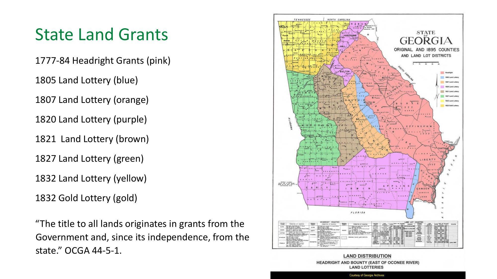 State Land Grants