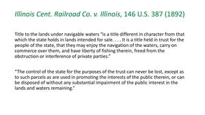 [Illinois Cent. Railroad Co. v. Illinois, 146 U.S. 387 (1892)]