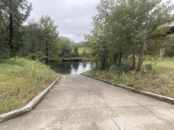 Ramp, State Line Boat Ramp, Withlacoochee River @ Madison Highway 2023-10-12