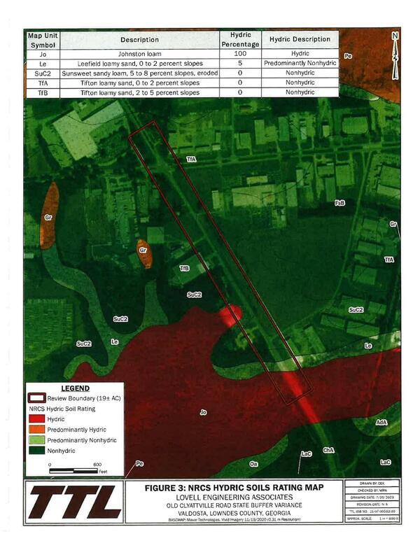 FIGURE 3: NRCS HYDRIC SOILS RATING MAP