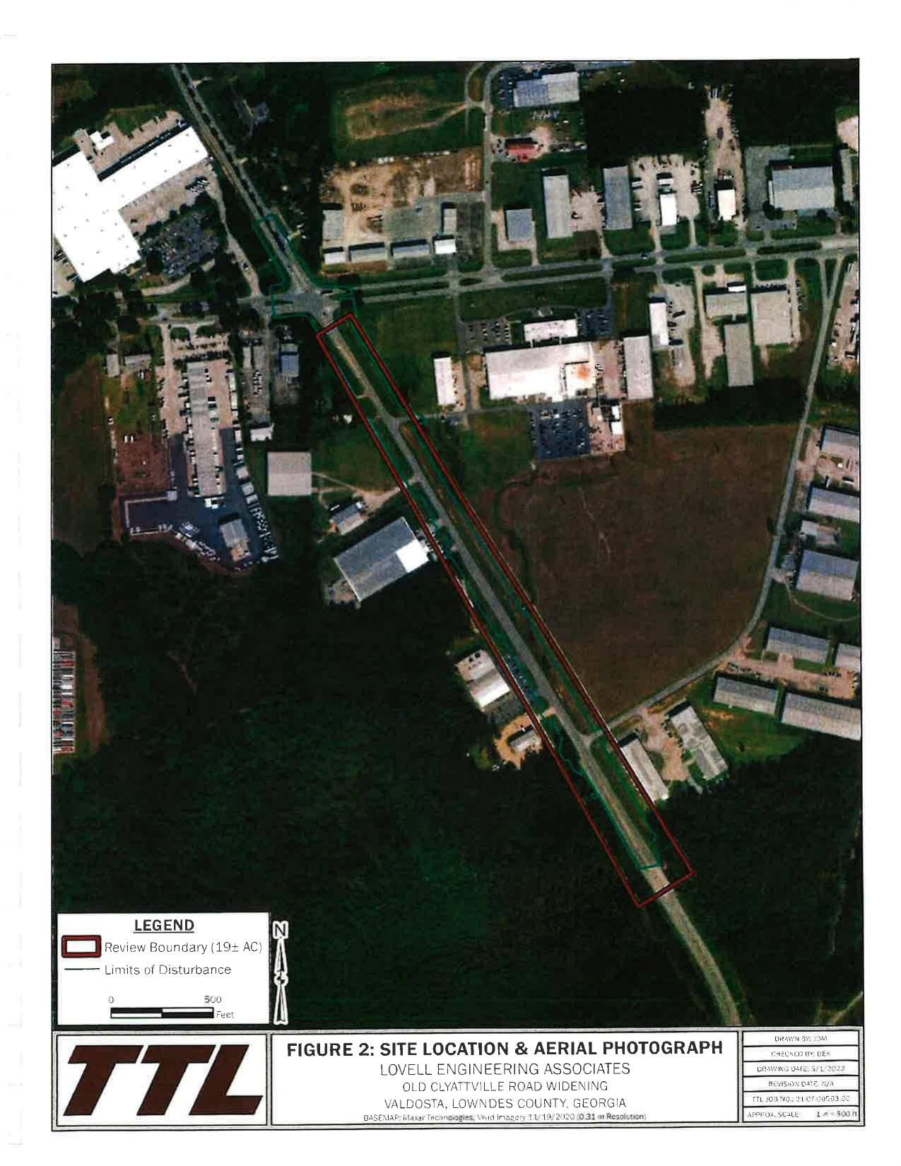 FIGURE 2: SITE LOCATION & AERIAL PHOTOGRAPH