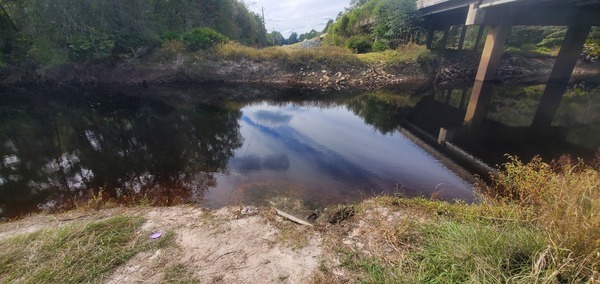 Across, Hagan Bridge, GA 122, Withlacoochee River 2023-10-19, 2023:10:19 14:55:15, 31.0136495, -83.3015058