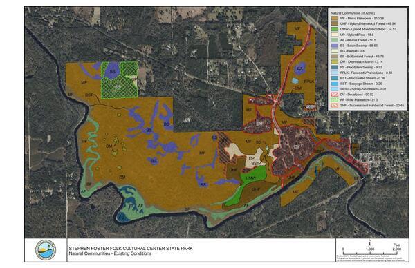 Natural Commuinities, Existing Conditions, Stephen Foster Maps Page 2