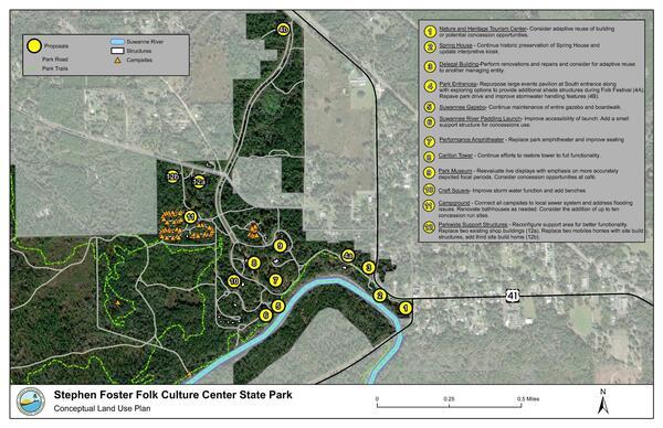 Conceptual Land Use Plan, Stephen Foster Maps Page 4