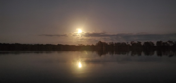 Moon reflection