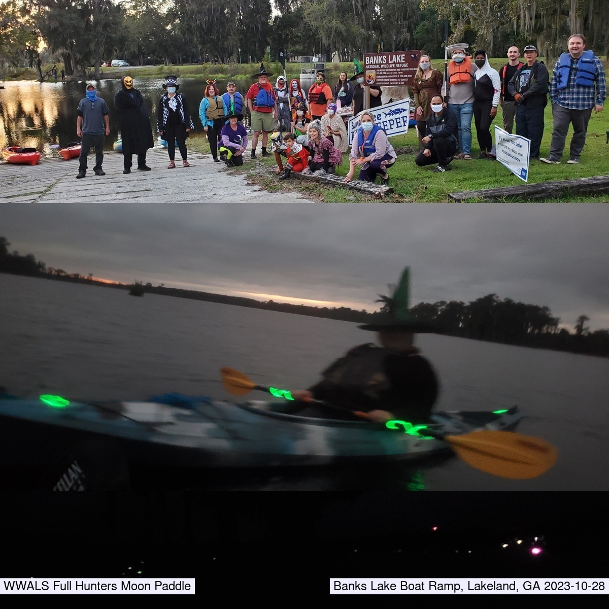 Banners, Boating witch, Lights 2020-10-31