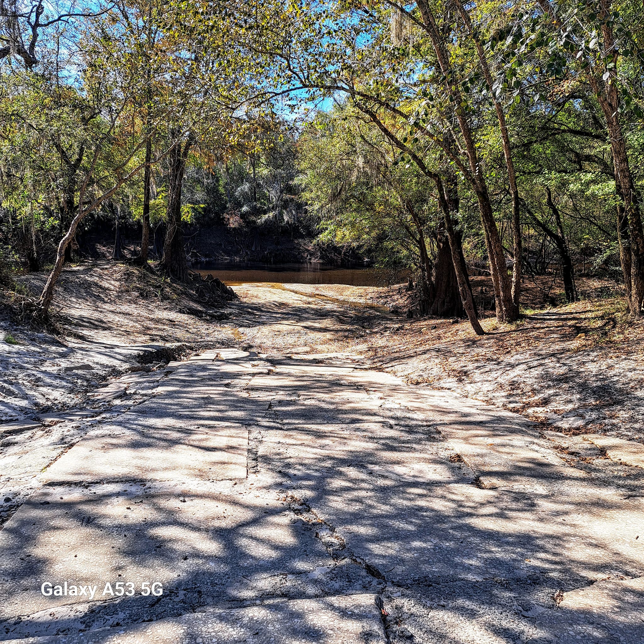 Knights Ferry Boat Ramp, Withlacoochee River @ Knights Ferry Road 2023-11-02