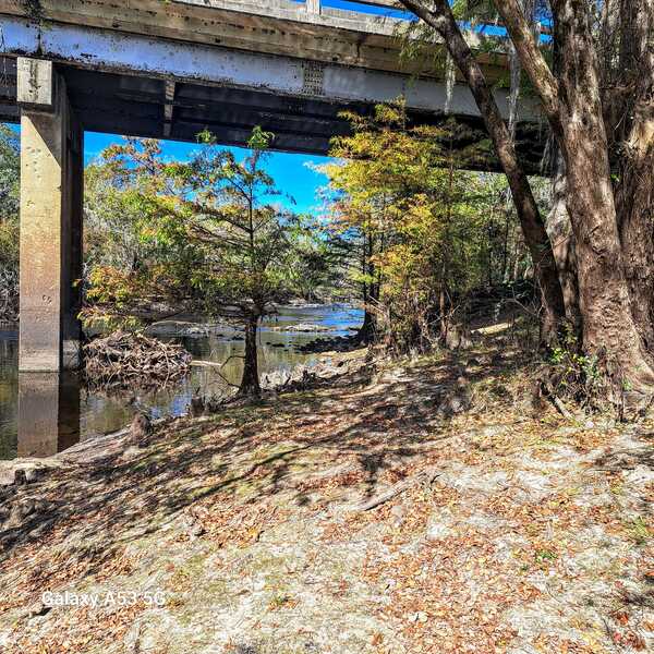 Nankin Boat Ramp Bridge, Withlacoochee River @ Clyattville-Nankin Road 2023-11-02