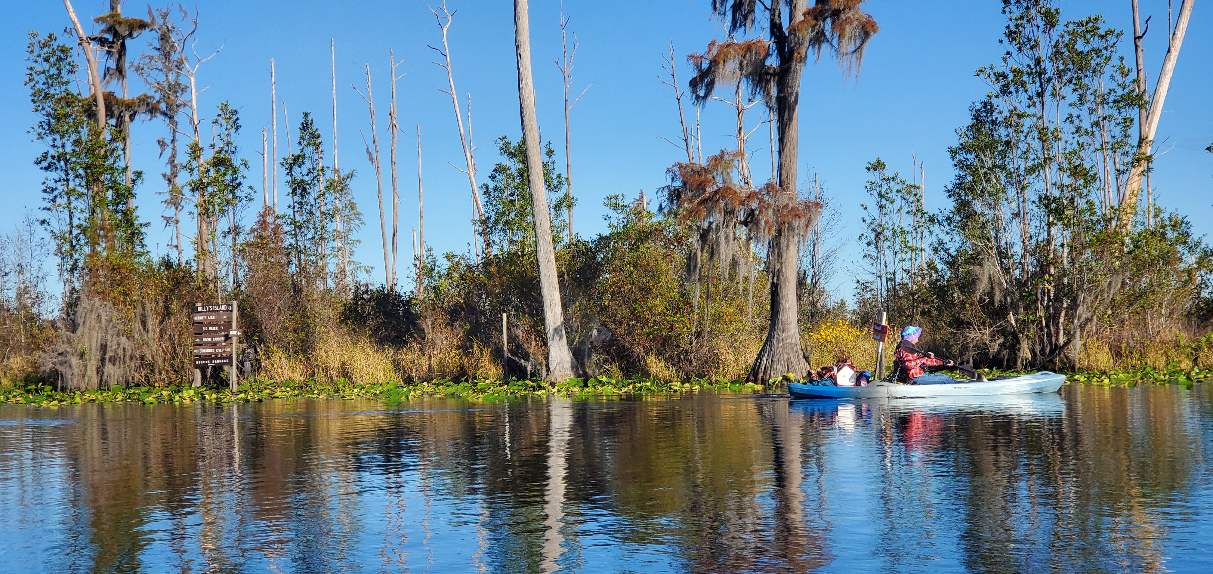 Suwannee River and Gretchen Quarterman, 09:53:57, 30.8316870, -82.3600199