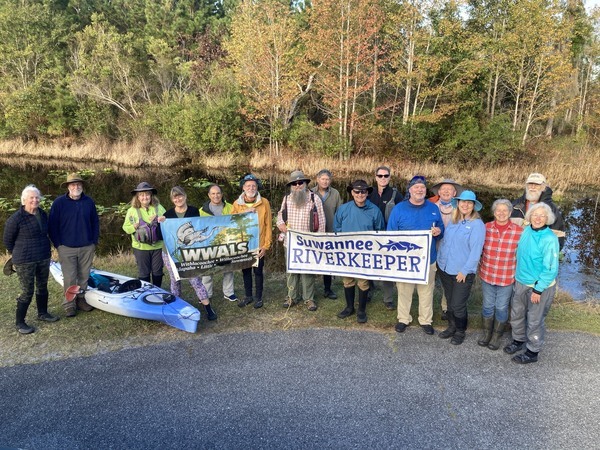 Banners at SCFSP --Gretchen Quarterman, 09:24:48, 30.8289460, -82.3605973