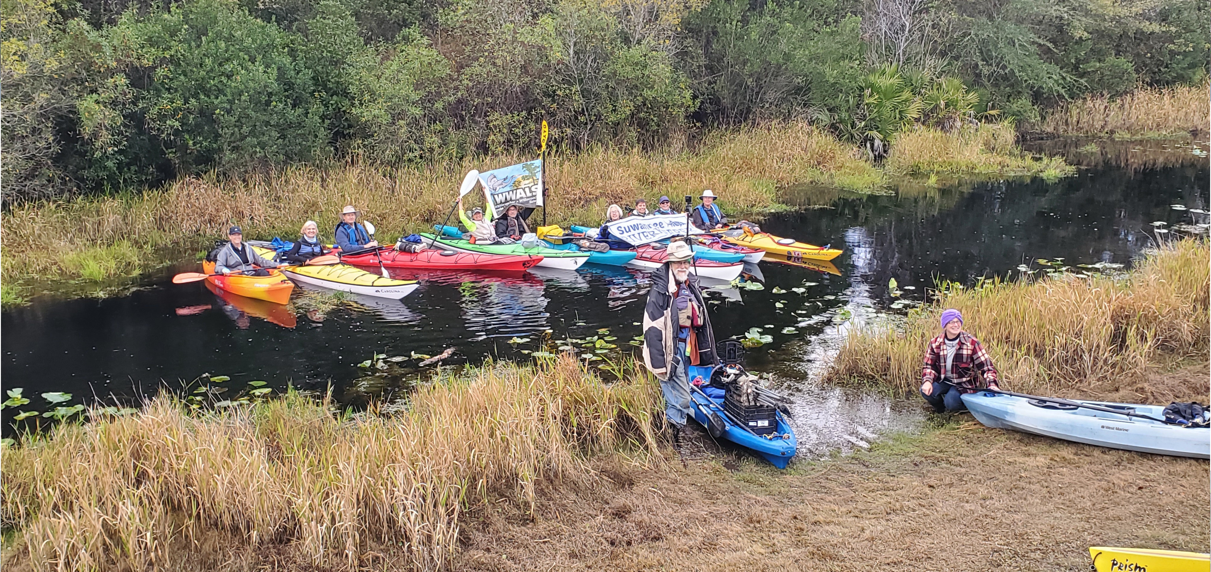 Ready at Stephen C. Foster State Park --John S. Quarterman 2022-11-19