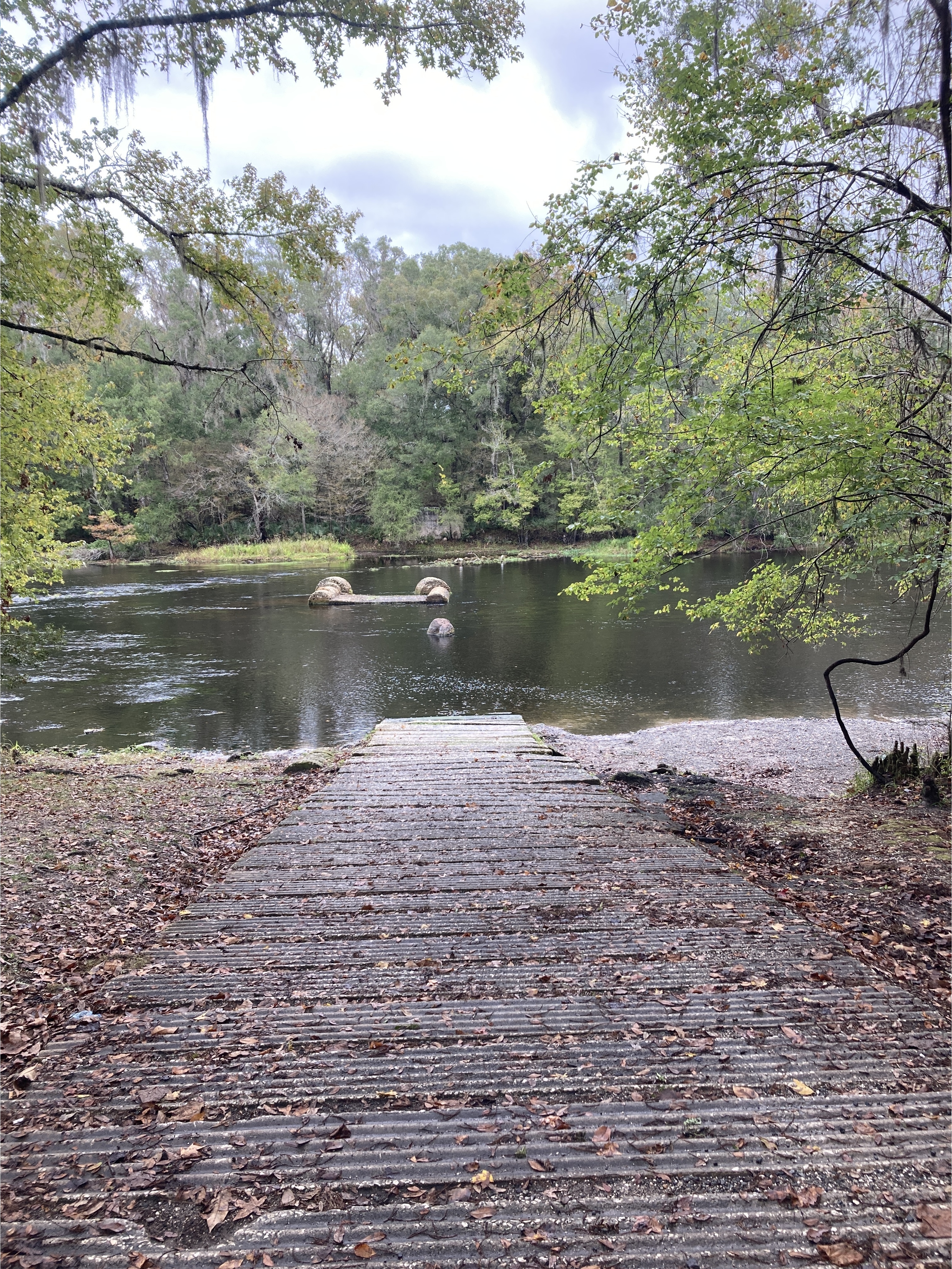 High Springs Ramp, Santa Fe River @ US 41 2023-11-22