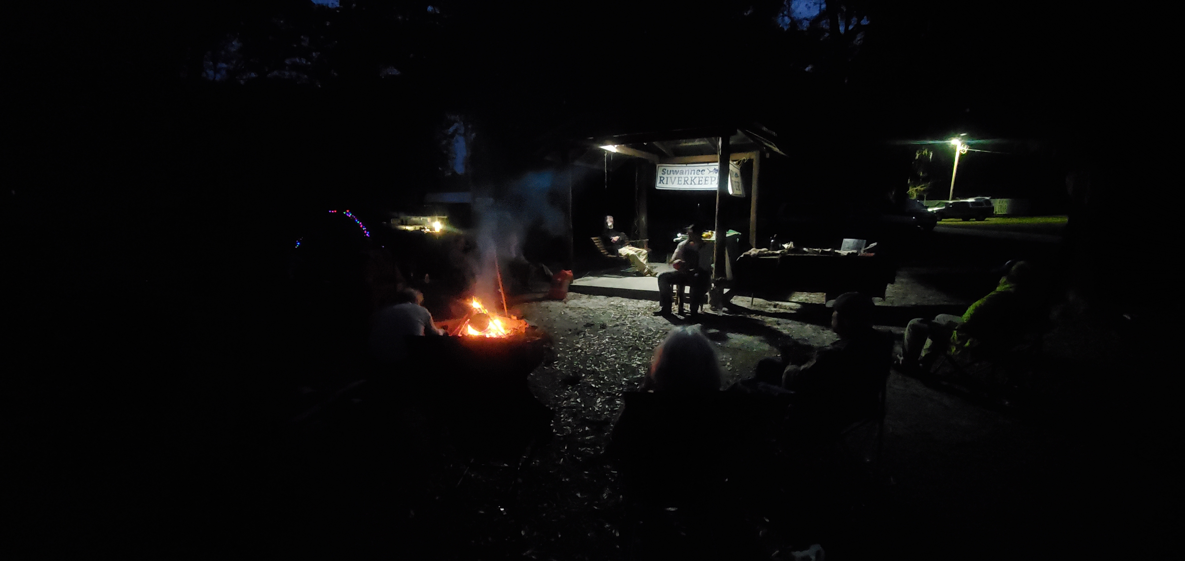 He saw it in a picture posted after a WWALS Banks Lake Full Moon paddle