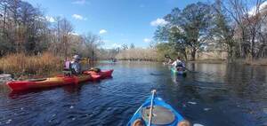 [Movie: Heading down the Suwannee River from the Sill (9.5M), 30.8041, -82.418692]