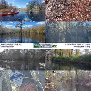 [From Suwannee River Sill Ramp to Griffis Fish Camp 2023-12-09]