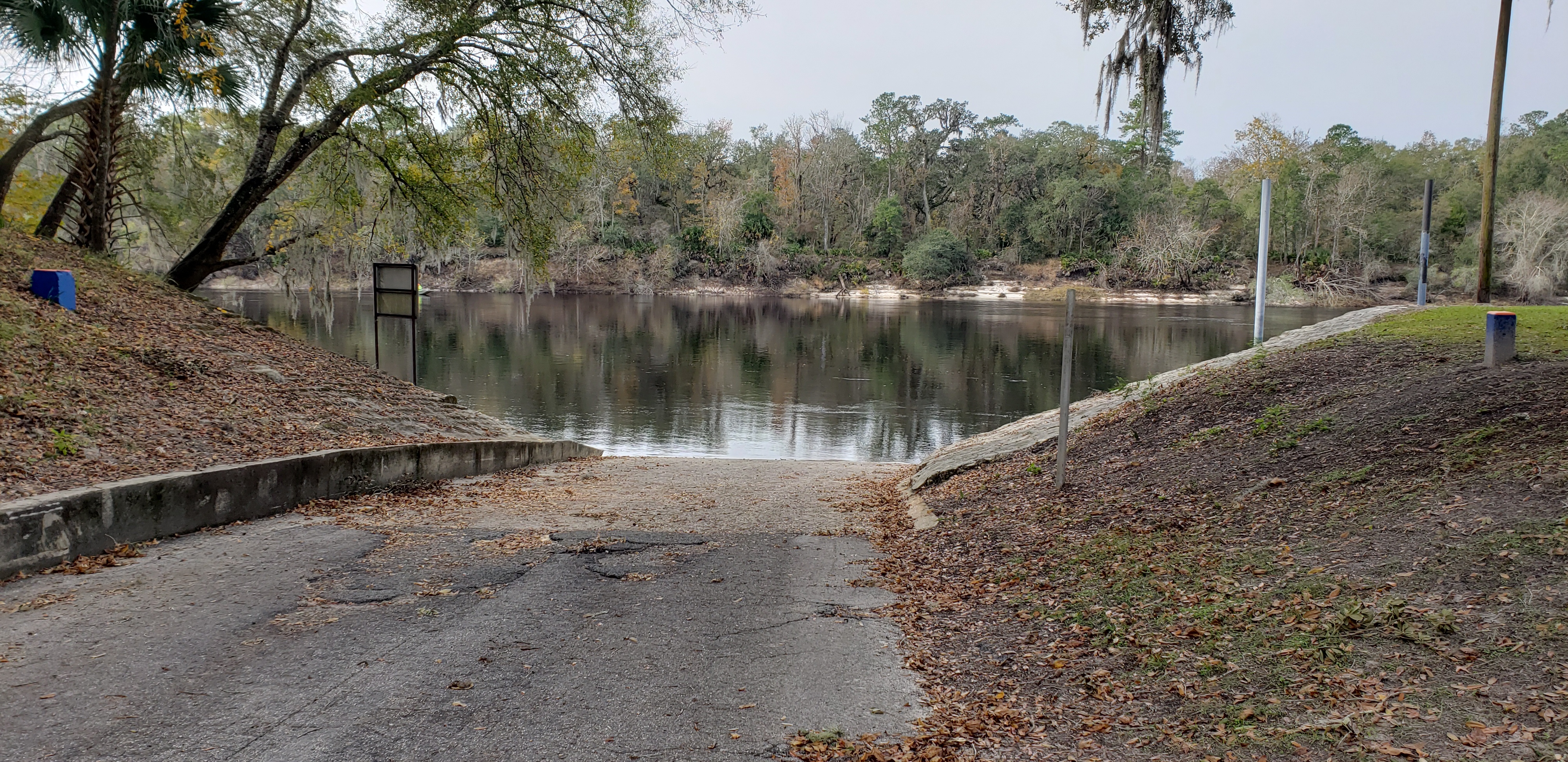 Ivey Memorial Park Ramp, Suwannee River @ US 27 2023-12-14