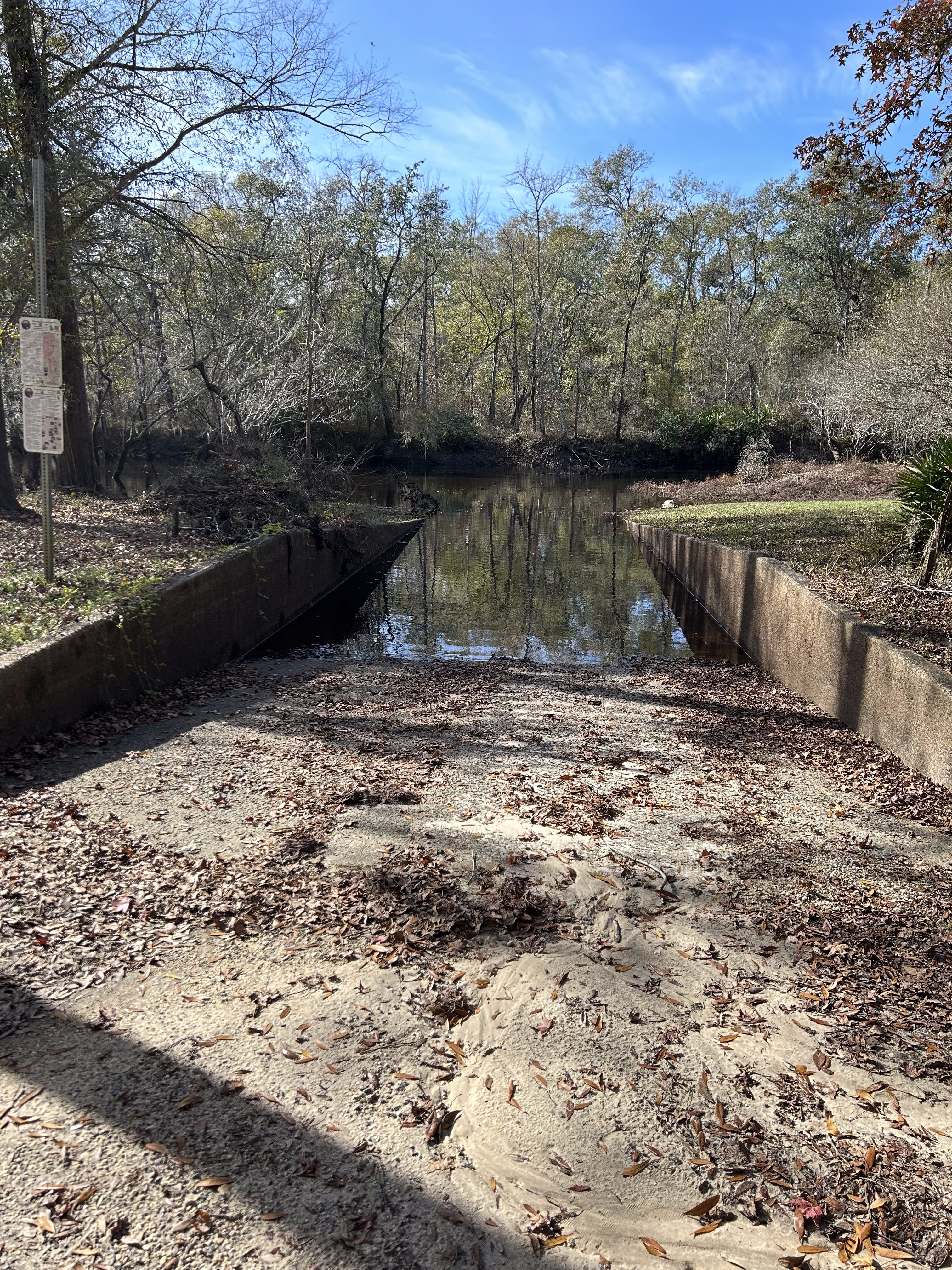 Langdale Park Boat Ramp, Withlacoochee River @ North Valdosta Road 2023-12-14