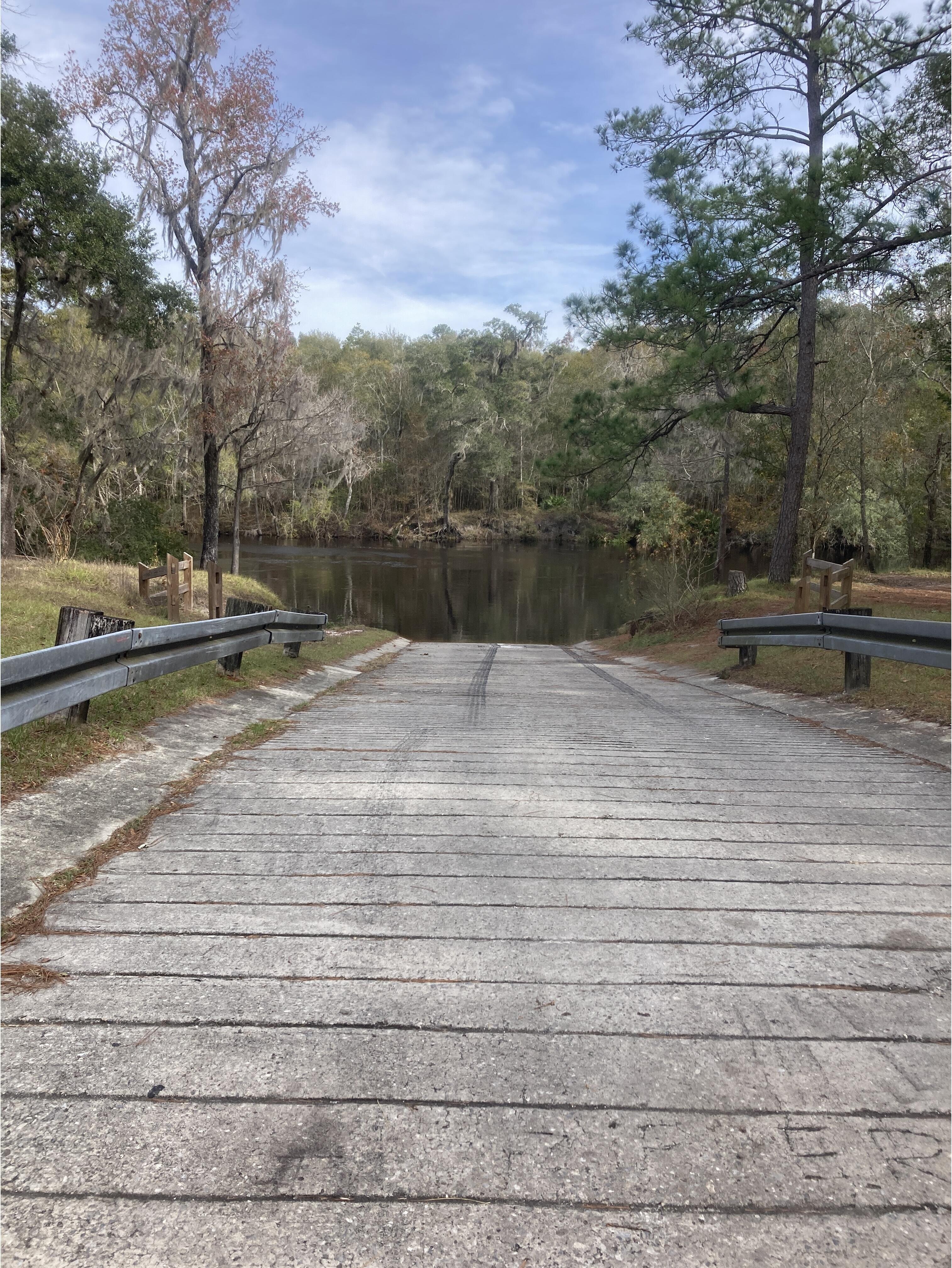 US 27 Ramp, Santa Fe River @ US 27 2023-12-20