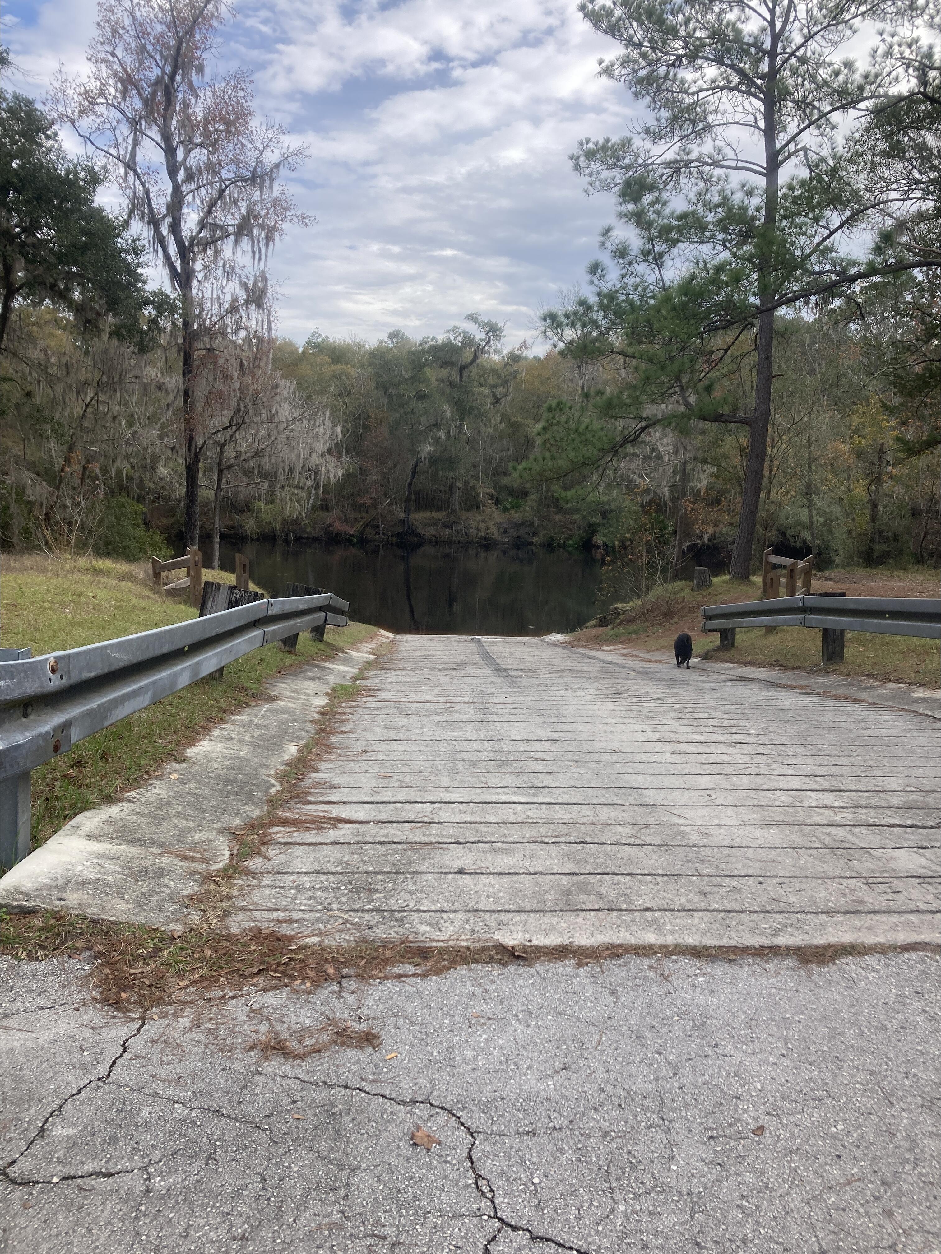 US 27 Ramp, Santa Fe River @ US 27 2023-12-27