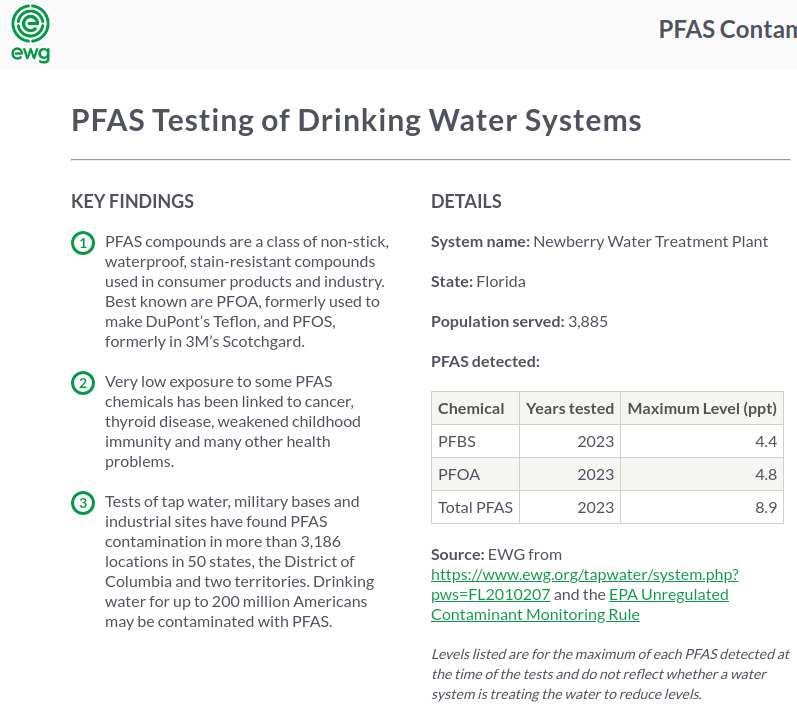 EWG Newberry Summary 2023-11-28