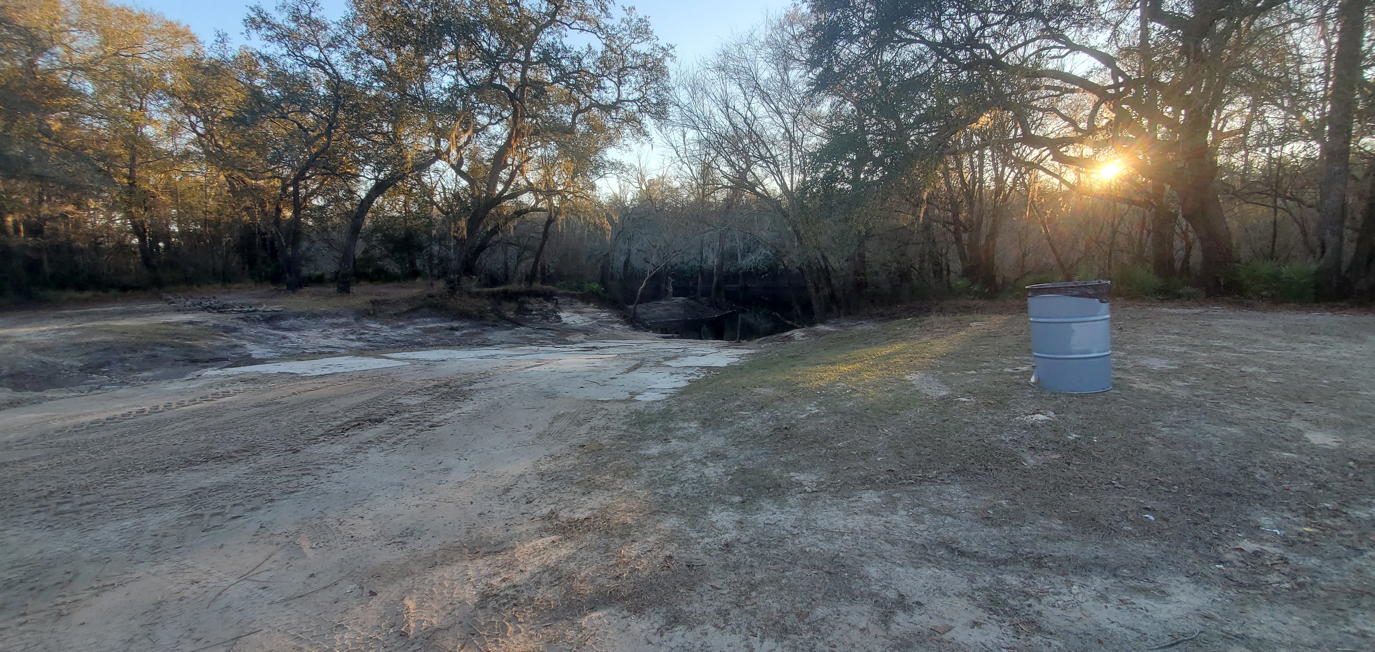 Knights Ferry Boat Ramp, Withlacoochee River @ Knights Ferry Road 2024-01-04